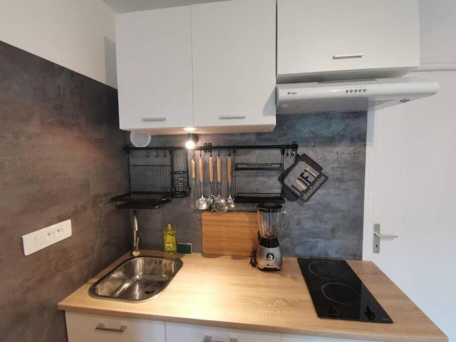 Charmant Appartement Au Calme Saint-Georges-de-Luzençon Exterior foto